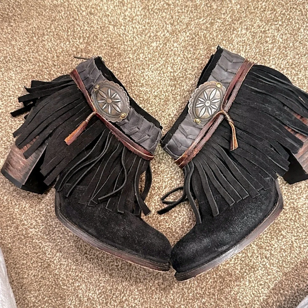 Freebird Black Cheif Boot- Vintage